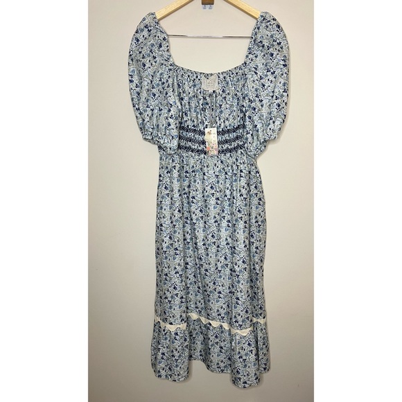 NWT Johnny Was Camille Midi Dress Size XL - Picture 5 of 12